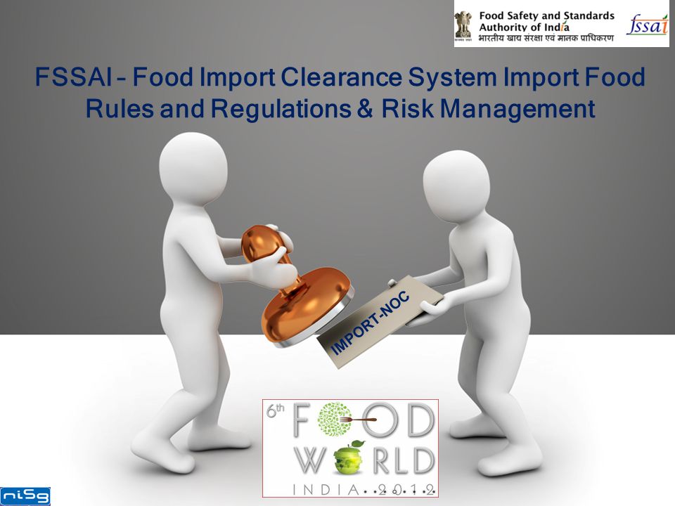 Food import 2024 clearance system